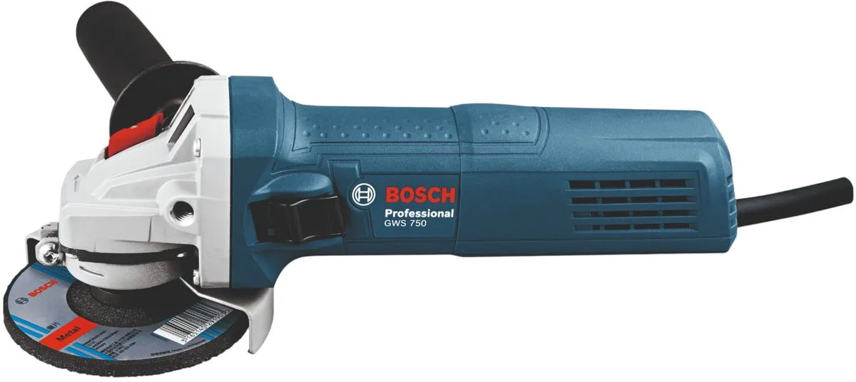 Bosch Professional GWS 750 Haakse Slijper 125mm - 750W