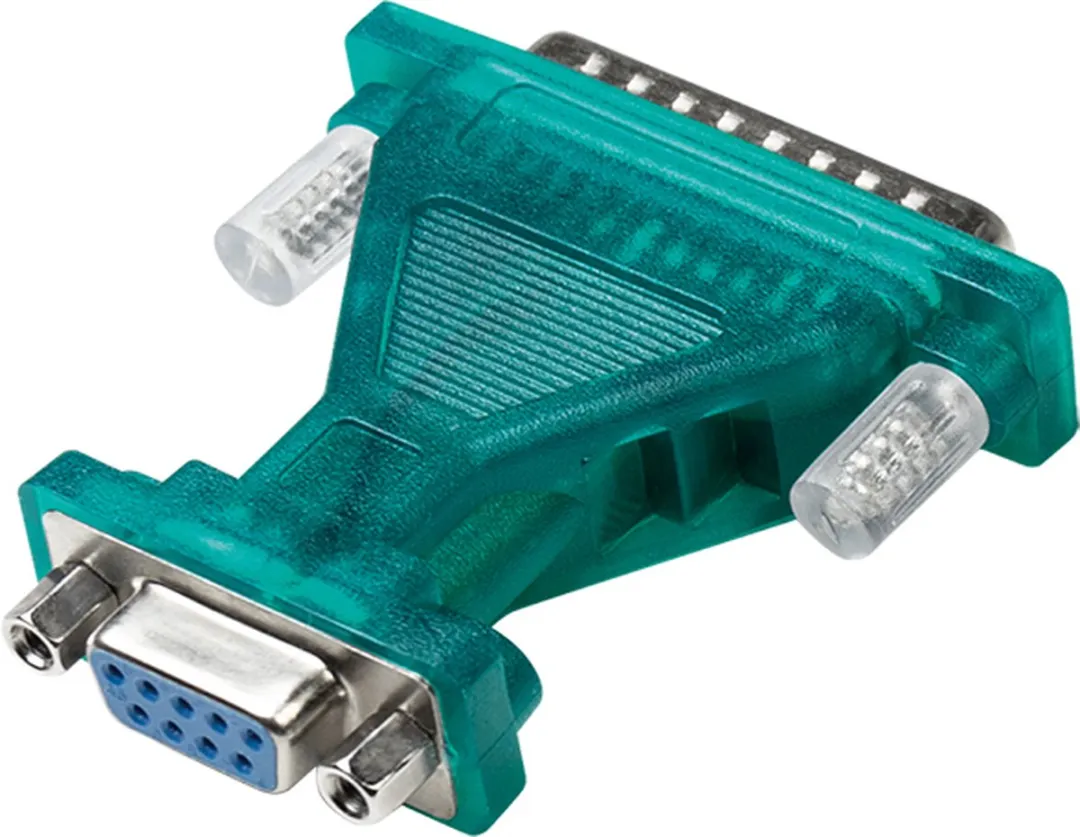 Logilink UA0042B Adapter Serieel USB-A naar D-sub 9/25-polig - 1.3m Groen