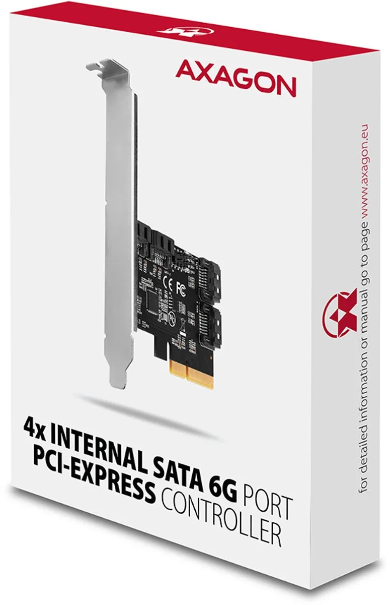 Axagon PCES-SA4X4 PCIe Controller Intern SATA 4x 6G