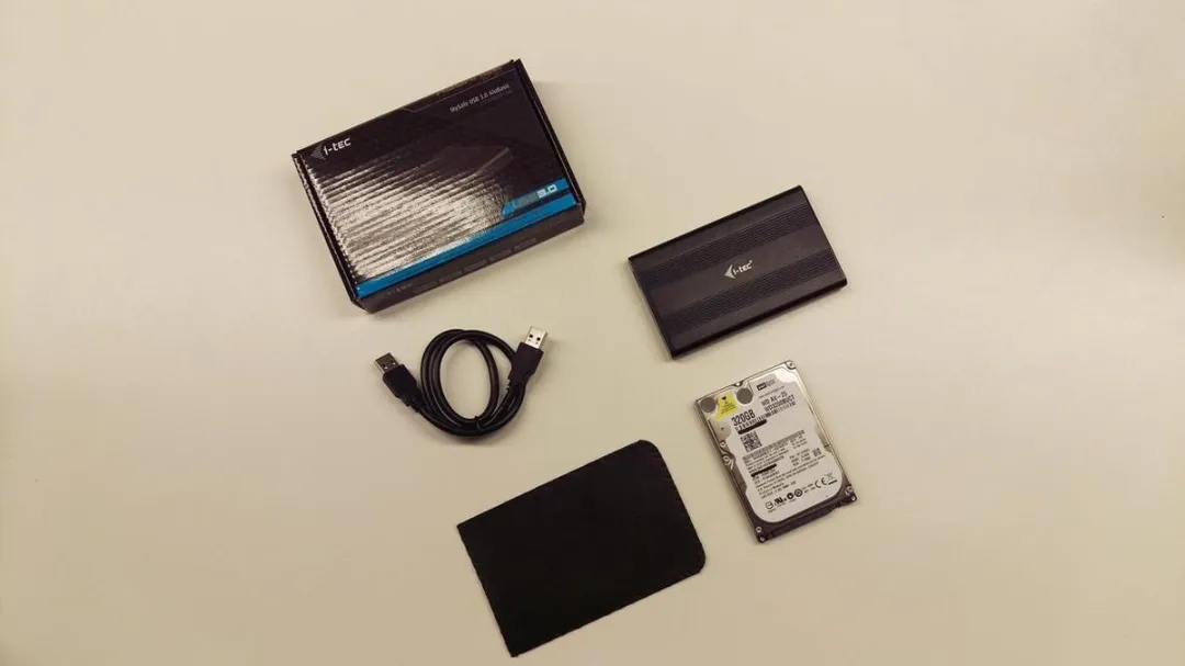 I-tec MYSAFEU312 Externe Behuizing - Zwart