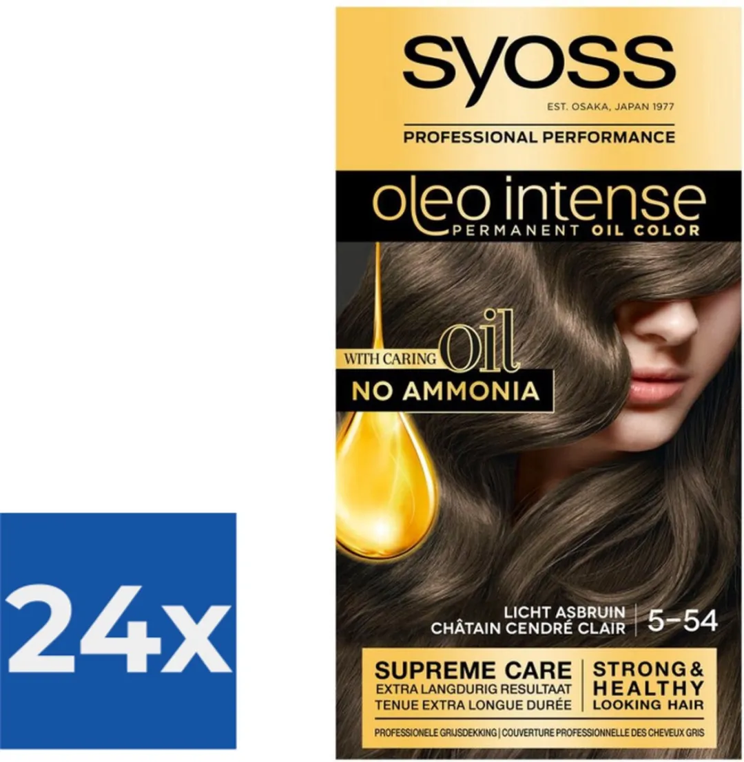 SYOSS Oleo Intense Haarverf 5-54 - 24 Stuks