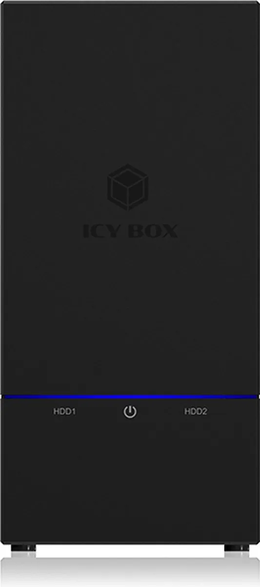 ICY BOX IB-RD3621-C31 disk array Desktop Zwart