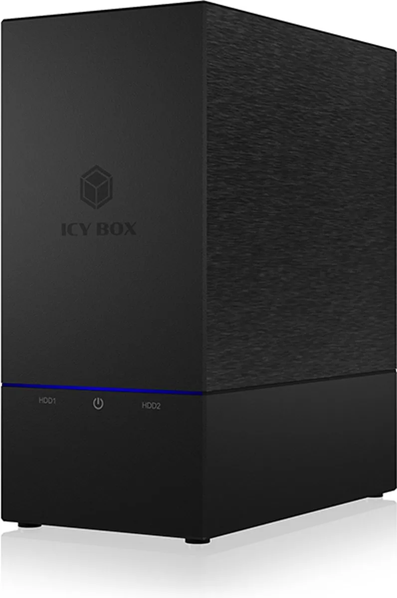 ICY BOX IB-RD3621-C31 disk array Desktop Zwart