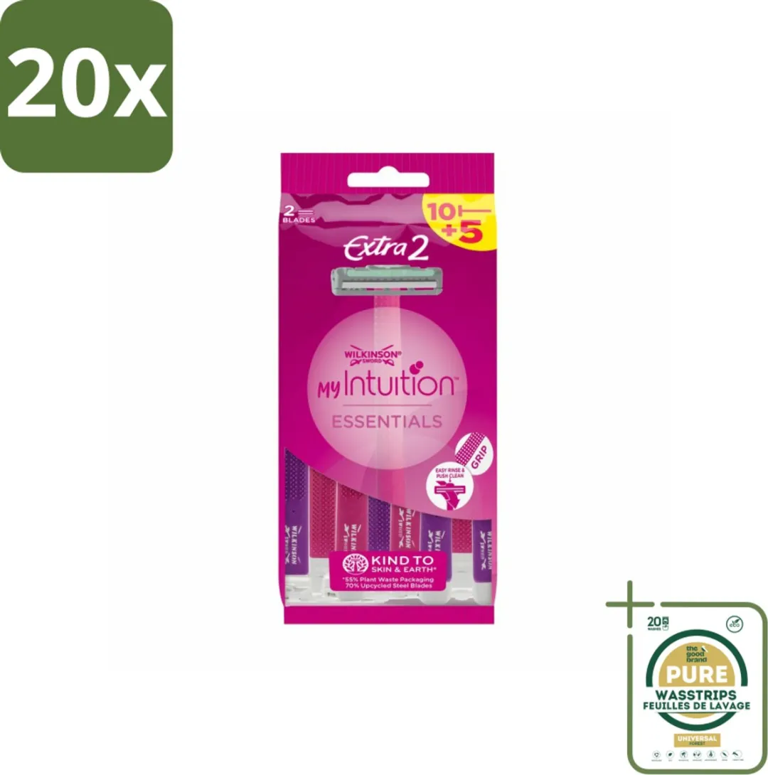 Wilkinson Extra 2 Beauty Wegwerpscheermesjes 20 Stuks