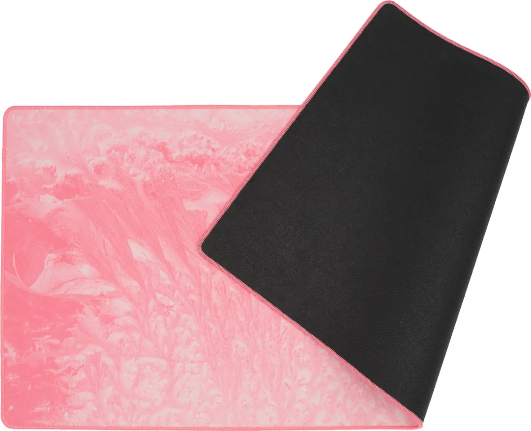 Deltaco PMP85 Antislip Gaming Muismat XL - 900x400mm - Roze