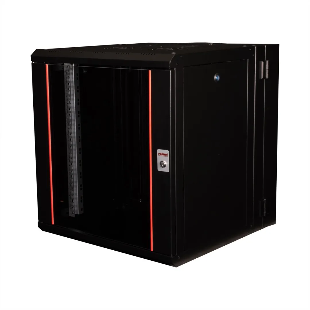 Roline 19-inch Wandbehuizing Pro 12U - 600x600mm Zwart