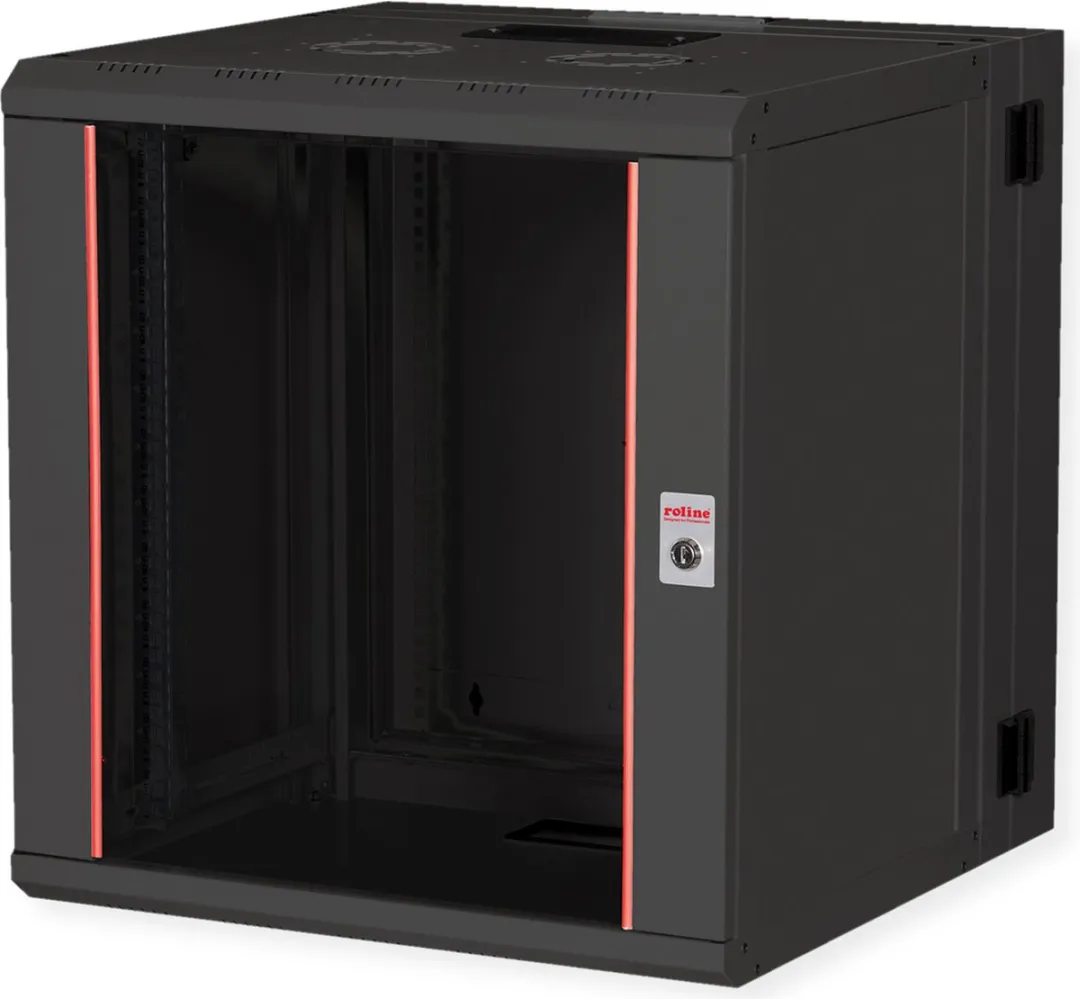 Roline 19-inch Wandbehuizing Pro 12U - 600x600mm Zwart