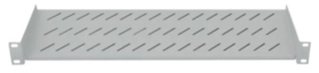 Logilink SF1C25G 19 inch 1HE Vast Inbouw - Grijs