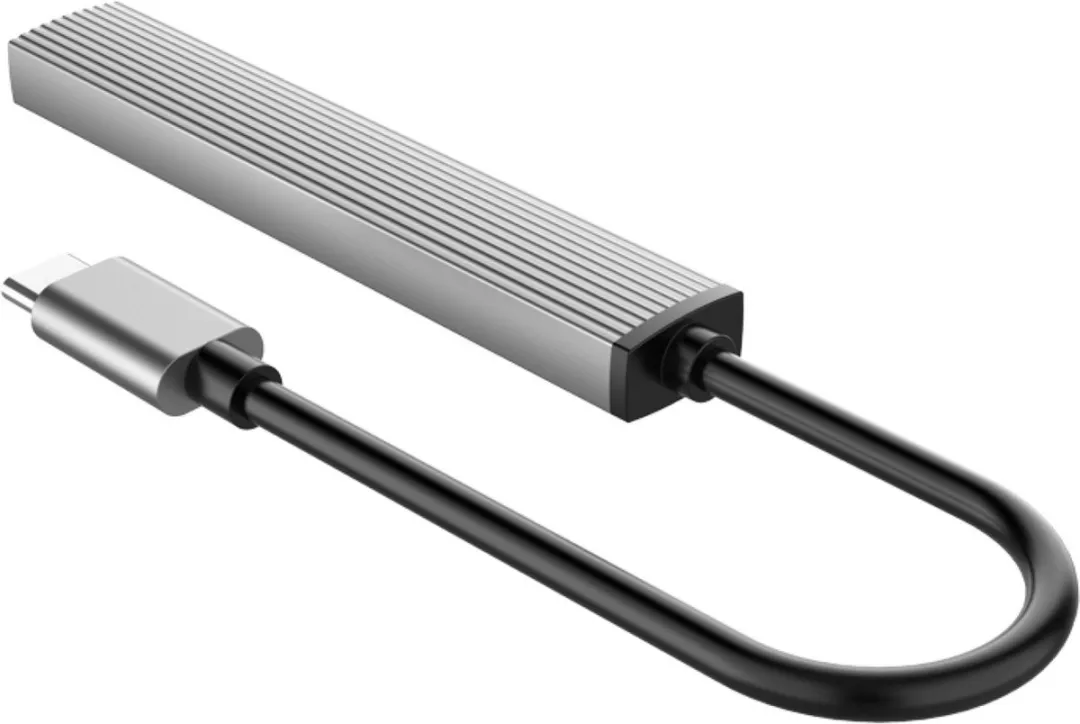 ORICO AG-12-GY-BP USB-C Hub - 3x USB-A + MicroSD - 5Gbps - Grijs