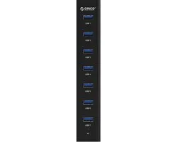 ORICO ORI-H7013-U3-V1-BK USB 3.0 Hub 7 Poorten - Mat Zwart