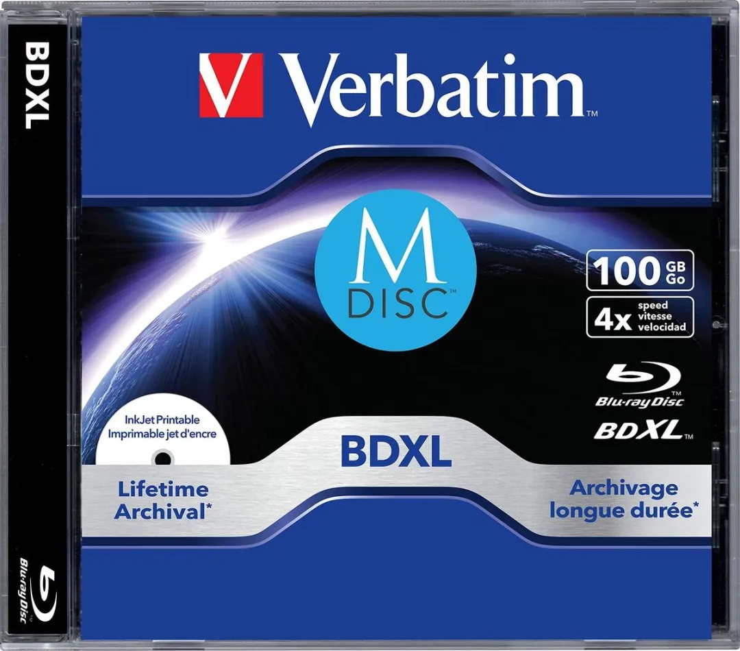 Verbatim BDXL M-Disc Blu-Ray 100GB - 1 Stuks