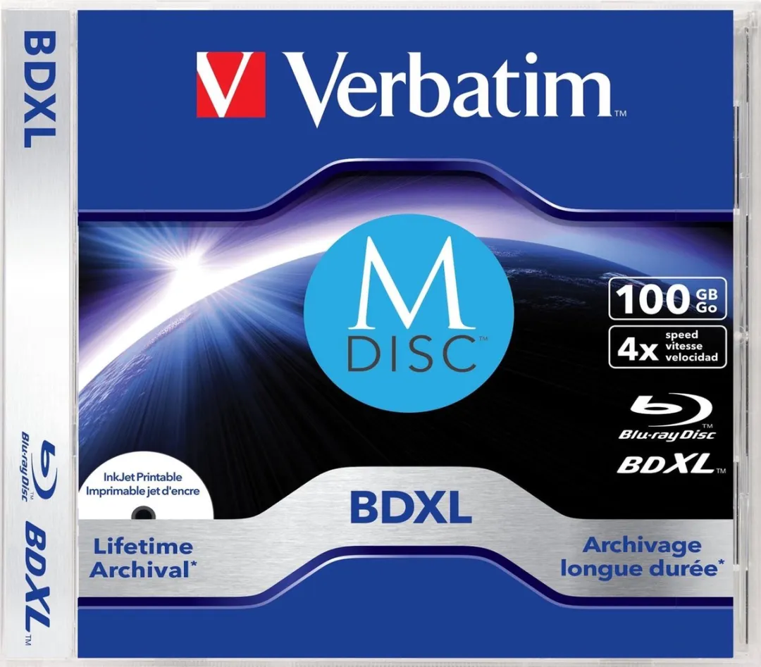 Verbatim BDXL M-Disc Blu-Ray 100GB