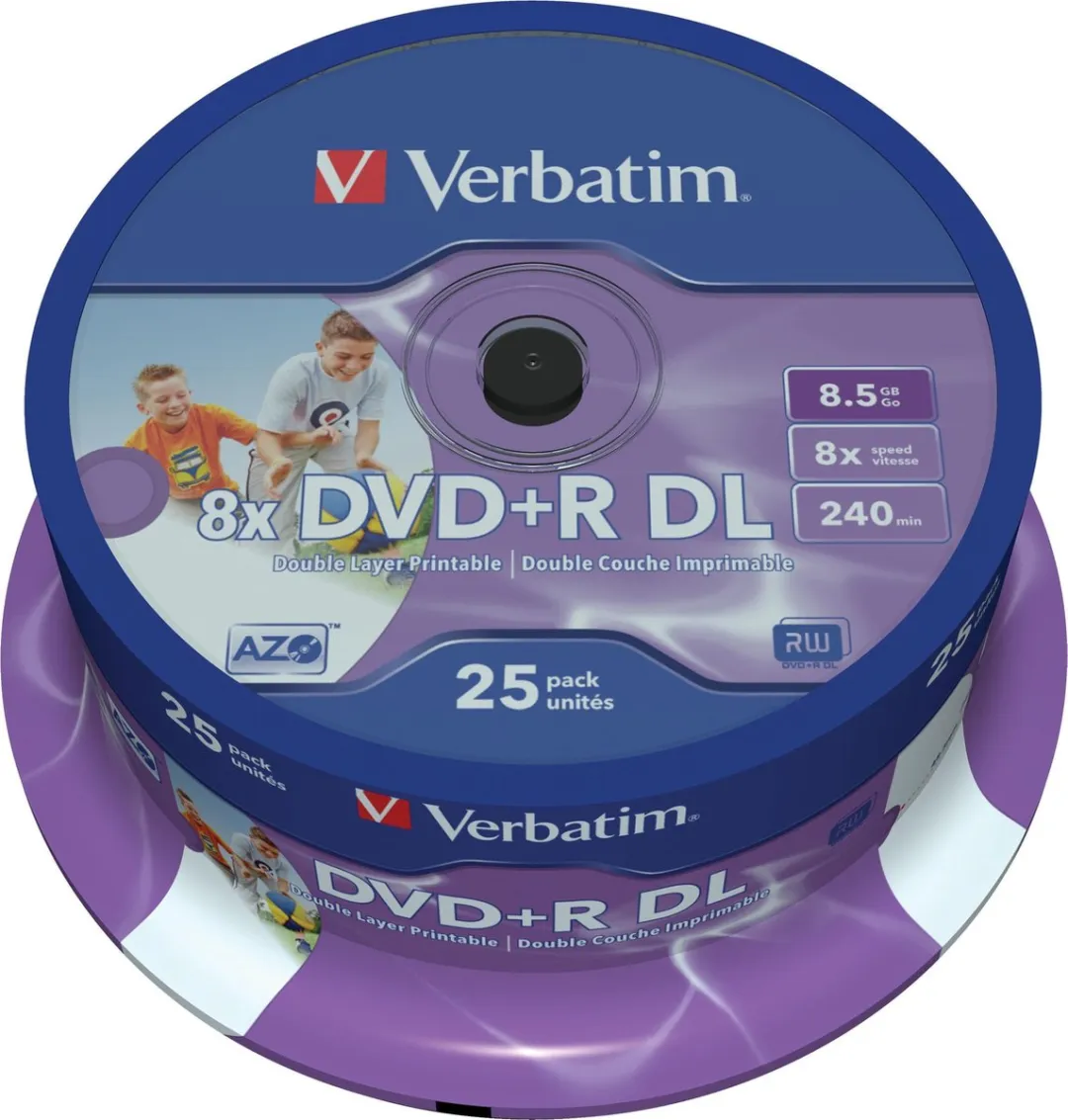 Verbatim 43667 DVD+R Double Layer 8.5GB