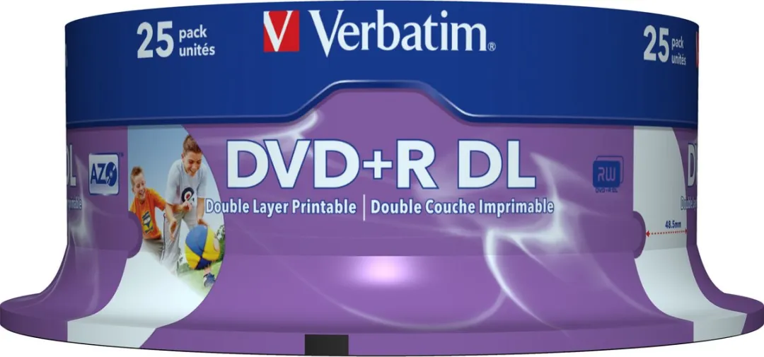 Verbatim 43667 DVD+R Double Layer 8.5GB - 25 Stuks - afbeelding 6 van 6