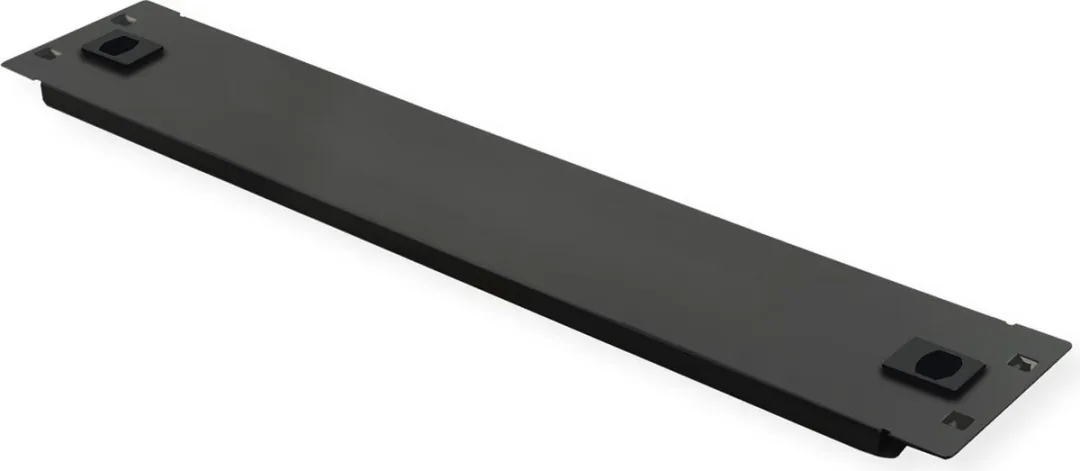 Roline 19" Blindplaat Snap-in 2HE - Zwart