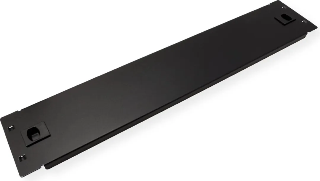 Roline 19" Blindplaat Snap-in 2HE - Zwart