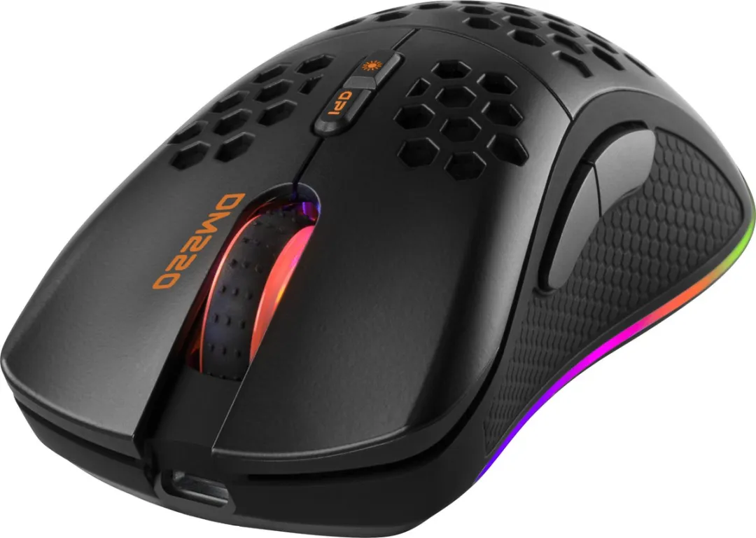 Deltaco DM220 GAM-120 Gaming Muis - 6400 DPI - Zwart