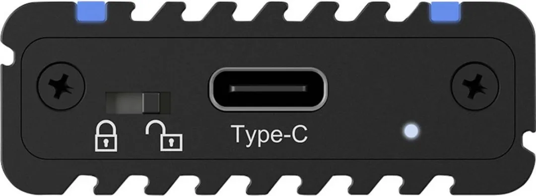Icy Box 60717 M.2 SSD Behuizing - USB 3.2 Gen 2 - Zwart