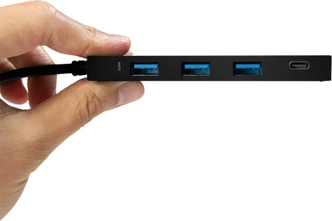 Logilink UA0311 USB-C Hub 4 Poorten - Zwart