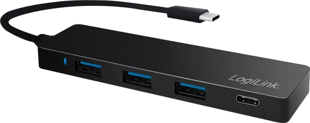 Logilink UA0311 USB-C Hub 4 Poorten