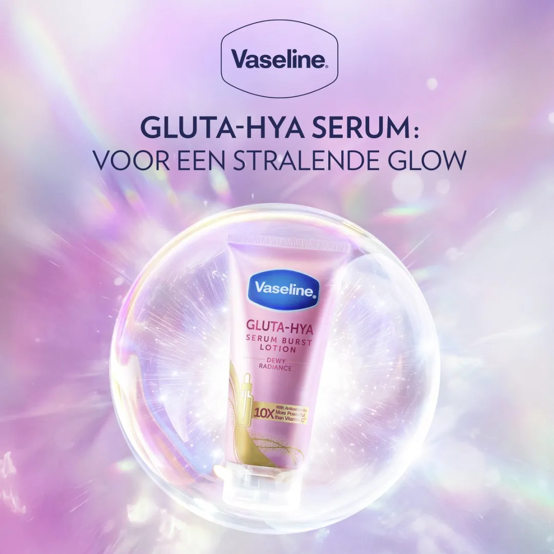 Vaseline Dewy Radiance Lotion 200ml - 6 Stuks