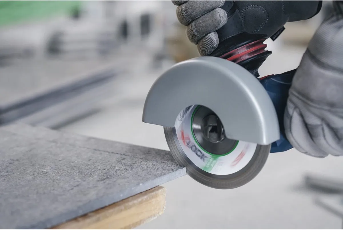 Bosch X-LOCK Diamantdoorslijpschijf 125mm - 22.2mm As