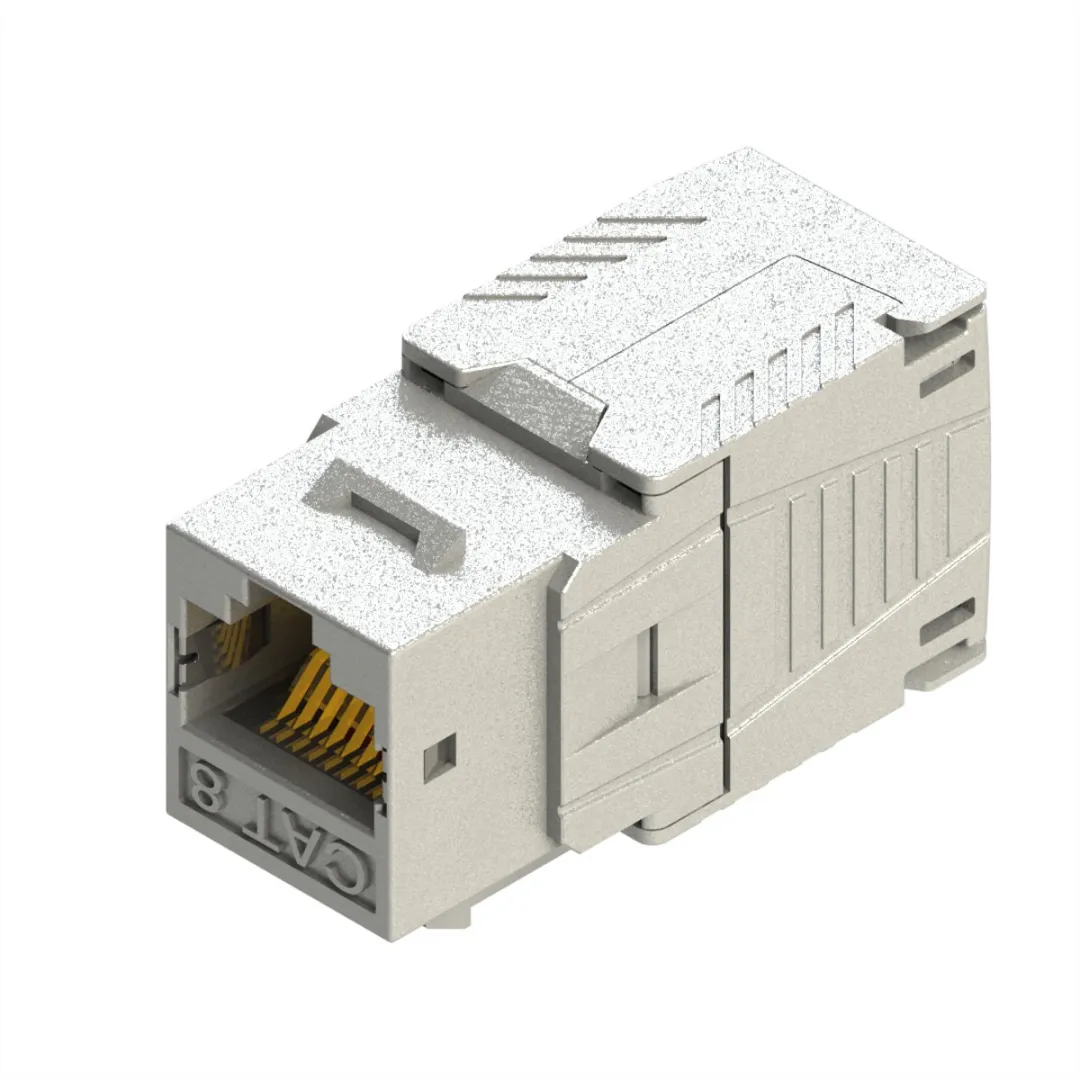 Roline Cat.8 Keystone - Zilver