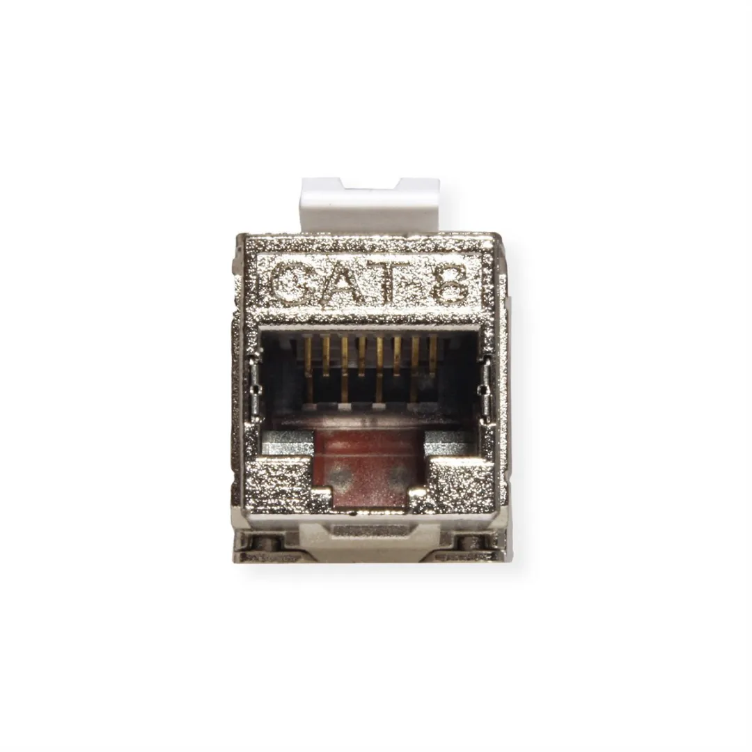 Roline Cat.8 Keystone - Zilver