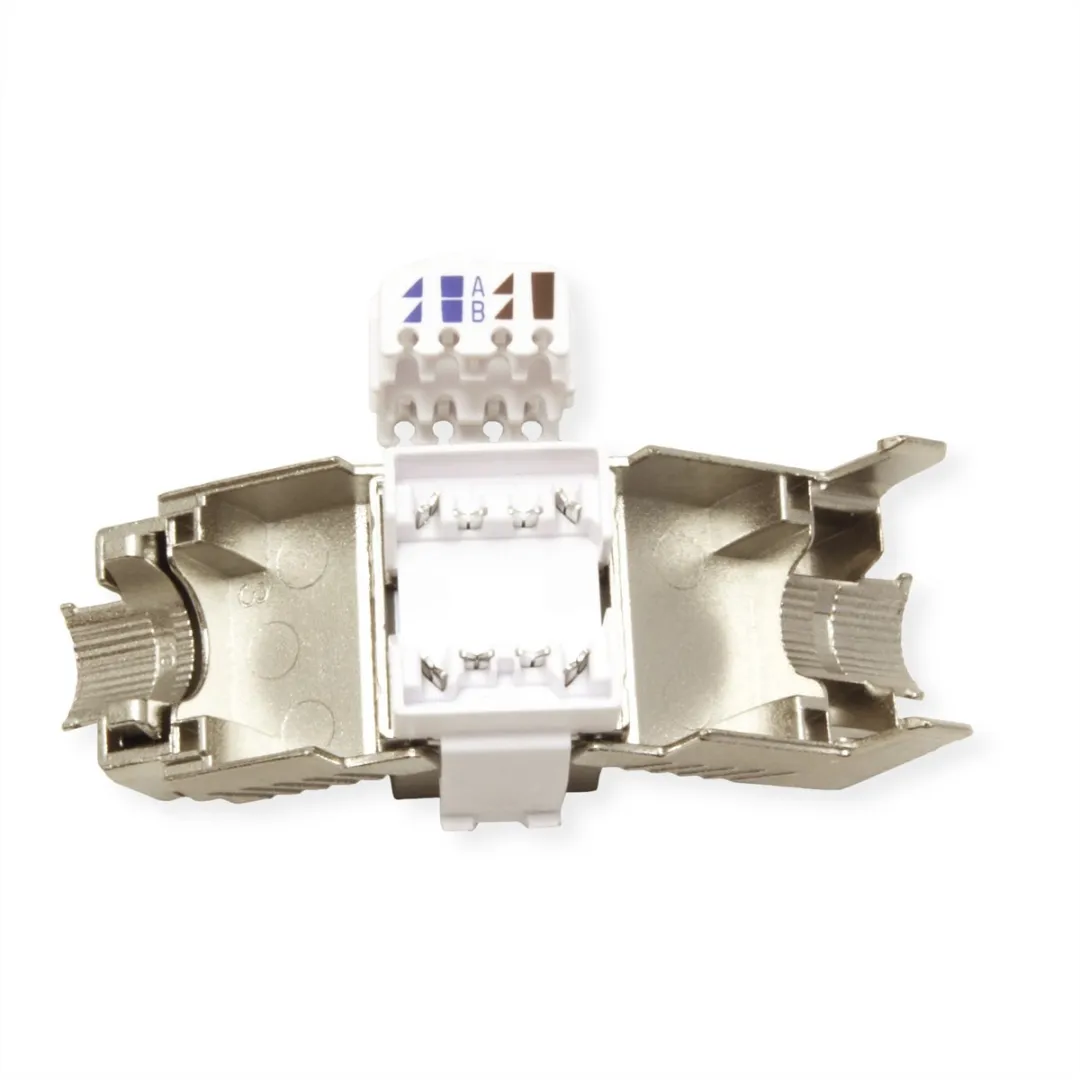 Roline Cat.8 Keystone - Zilver
