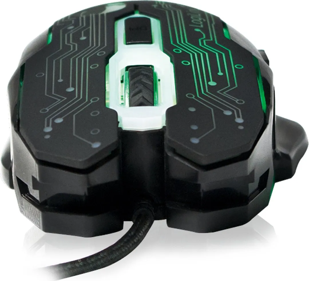 Logilink ID0137 Ambidextrous Muis - 2400 DPI - Zwart - afbeelding 6 van 6