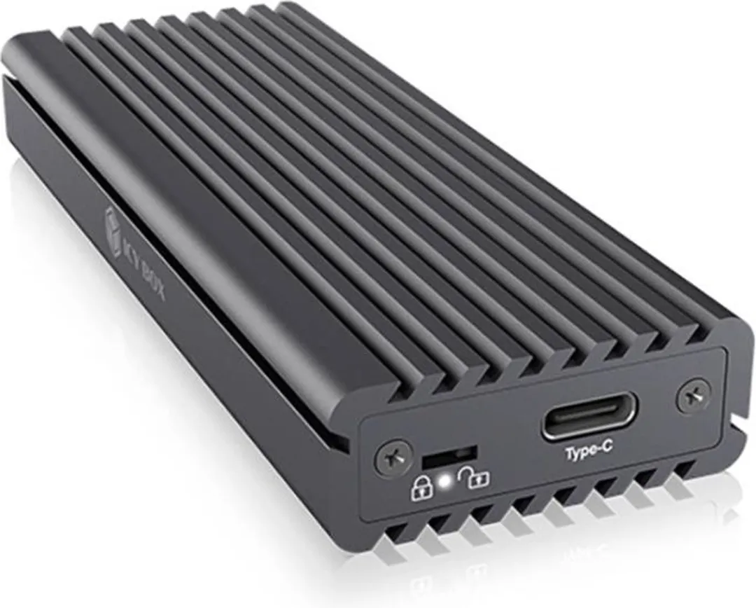 Icy Box IB-1817MC-C31 M.2 SSD-behuizing - Grijs