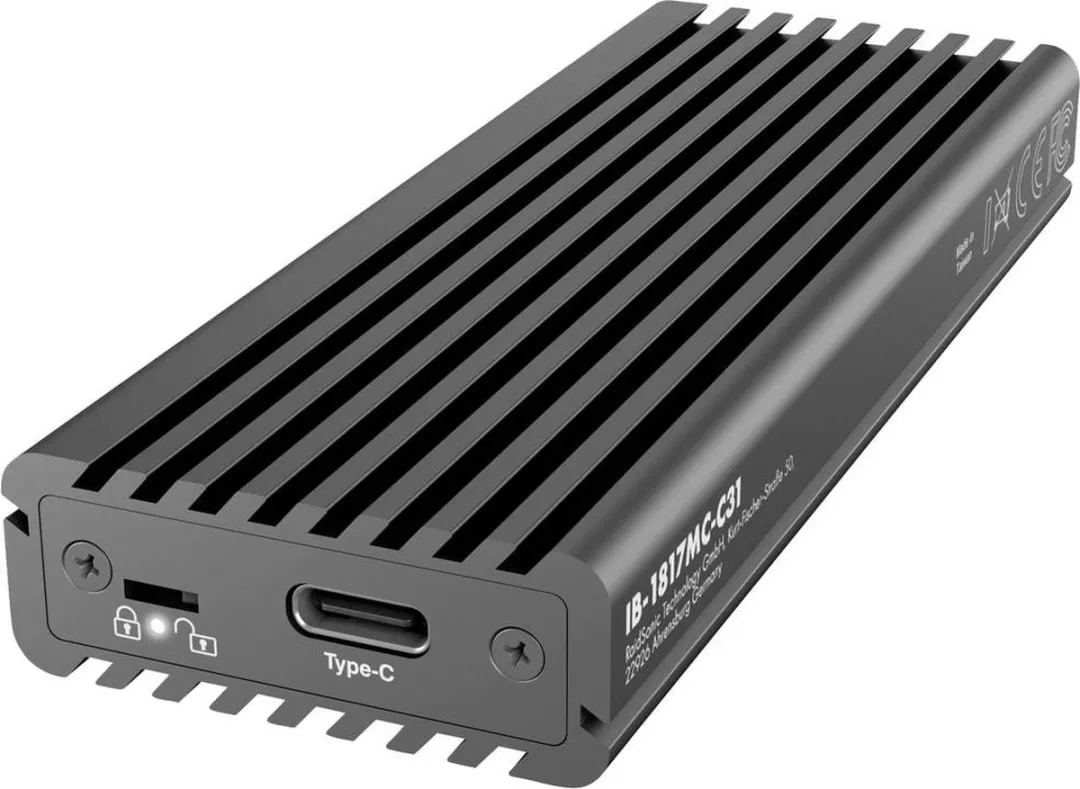 Icy Box IB-1817MC-C31 M.2 SSD-behuizing - Grijs - afbeelding 6 van 6