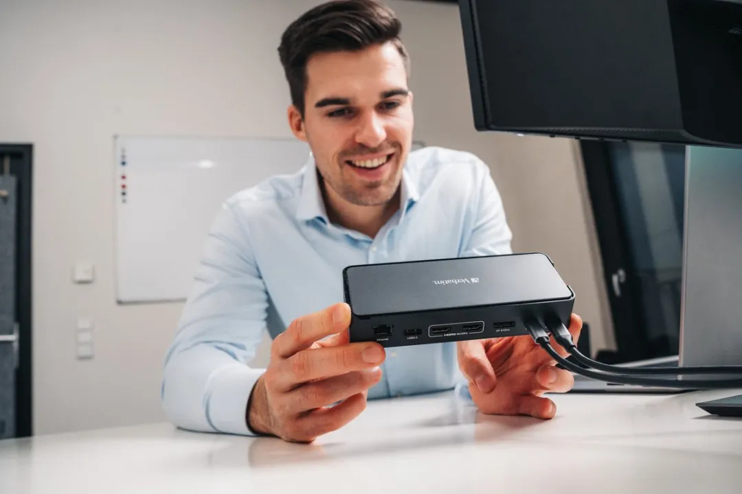 Verbatim CDS-15 USB-C Dockingstation - Grijs/Zwart - afbeelding 6 van 6