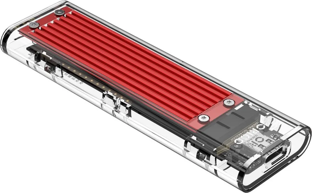 ORICO ORI-TCM2-C3-RD NVMe M.2 SSD Behuizing 10Gbps