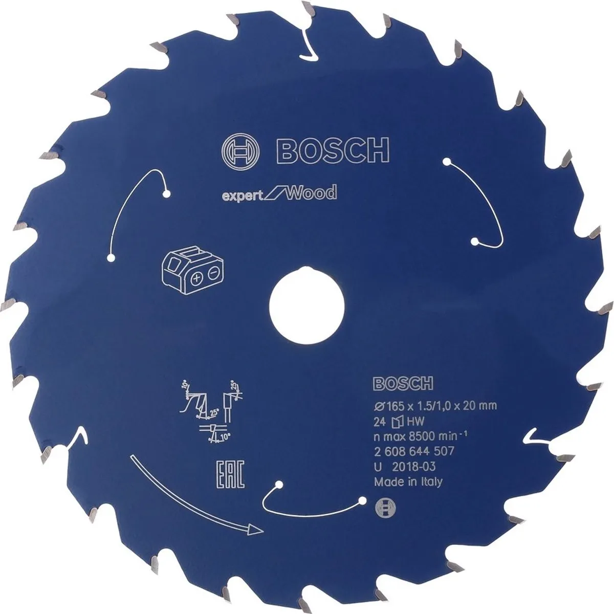 Bosch Blad Exp. Wood 136x20x1.5 Cirkelzaagblad - 2608644498 - afbeelding 6 van 6