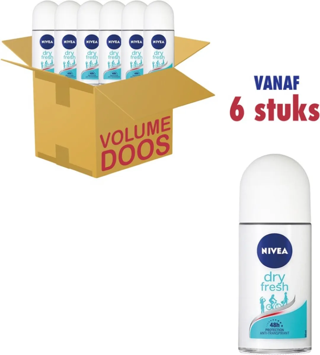 NIVEA Deo Roll-on Dry Fresh 50ml