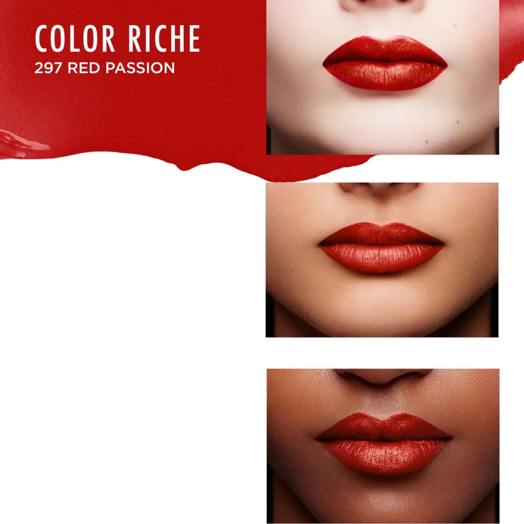L'Oréal Paris Color Riche Lipstick Red Passion - 4,54 g