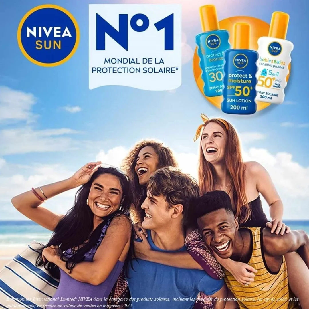 NIVEA Sun Sensation Legere 50ml - Gezicht