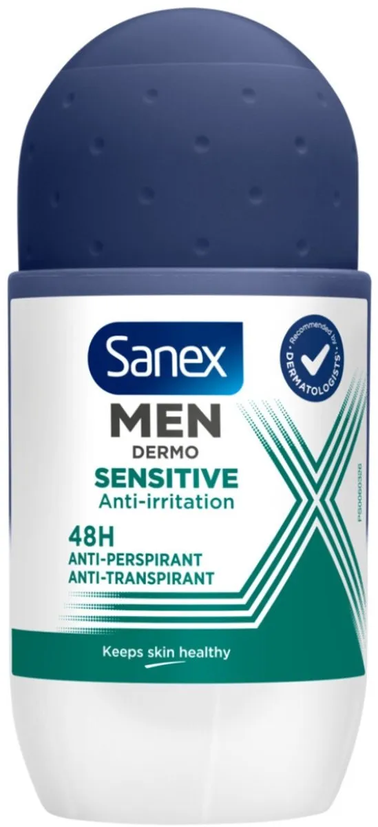Sanex Men Dermo Sensitive Deo Roller 300ml - 6 Stuks