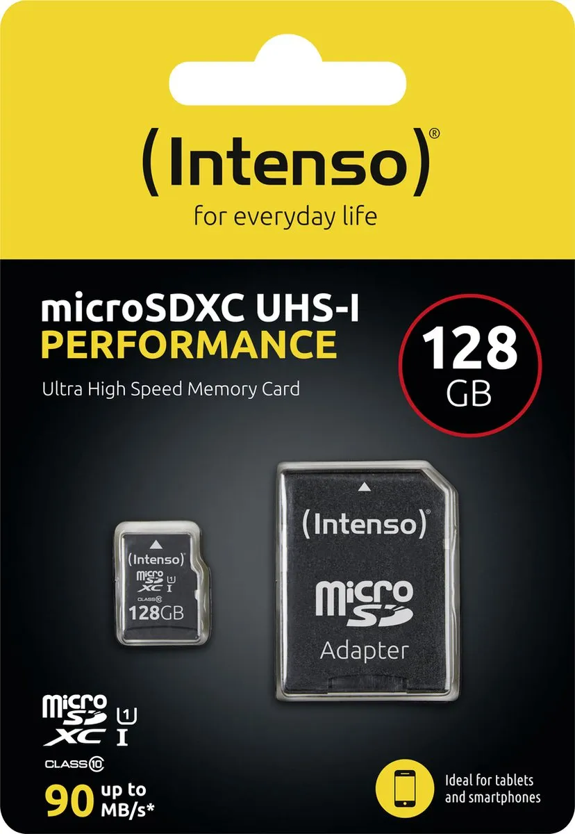 Intenso 128GB microSDXC 3424491 - 128GB - Waterdicht