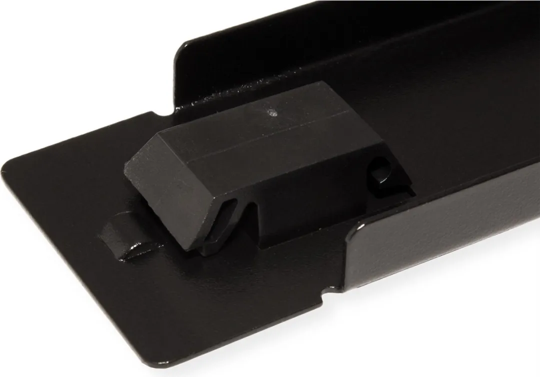 Roline 19" Blindplaat Snap-in 1 HE - Zwart