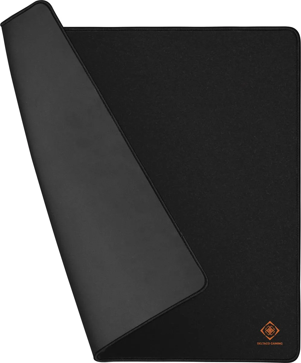 Deltaco DMP460 Muismat - 450x400x4mm - Zwart