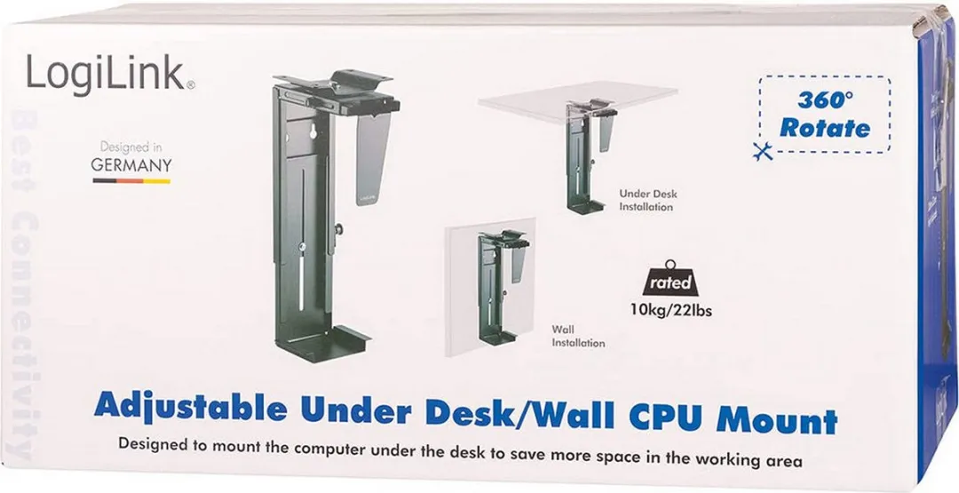 Logilink EO0005 CPU-houder - Zwart