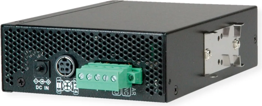 Roline Industriële Converter Gigabit Ethernet ROLINE - 100/1000 Mbps - PoE - Zwart - afbeelding 6 van 6