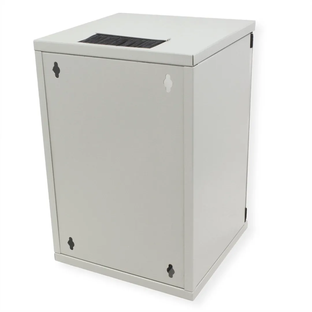 Roline 10-inch Wandbehuizing 9U 312x300mm - Grijs - afbeelding 6 van 6