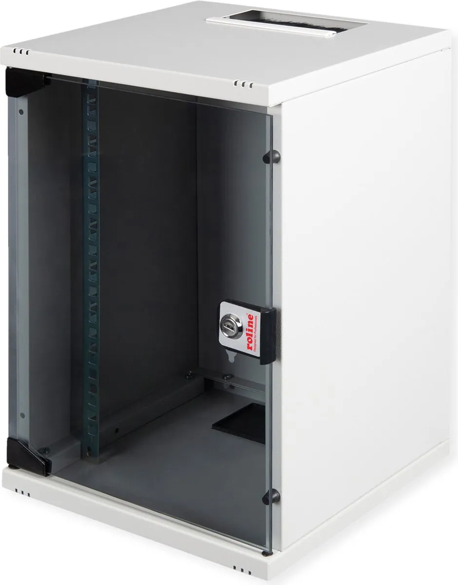 Roline 10-inch Wandbehuizing 9U 312x300mm - Grijs