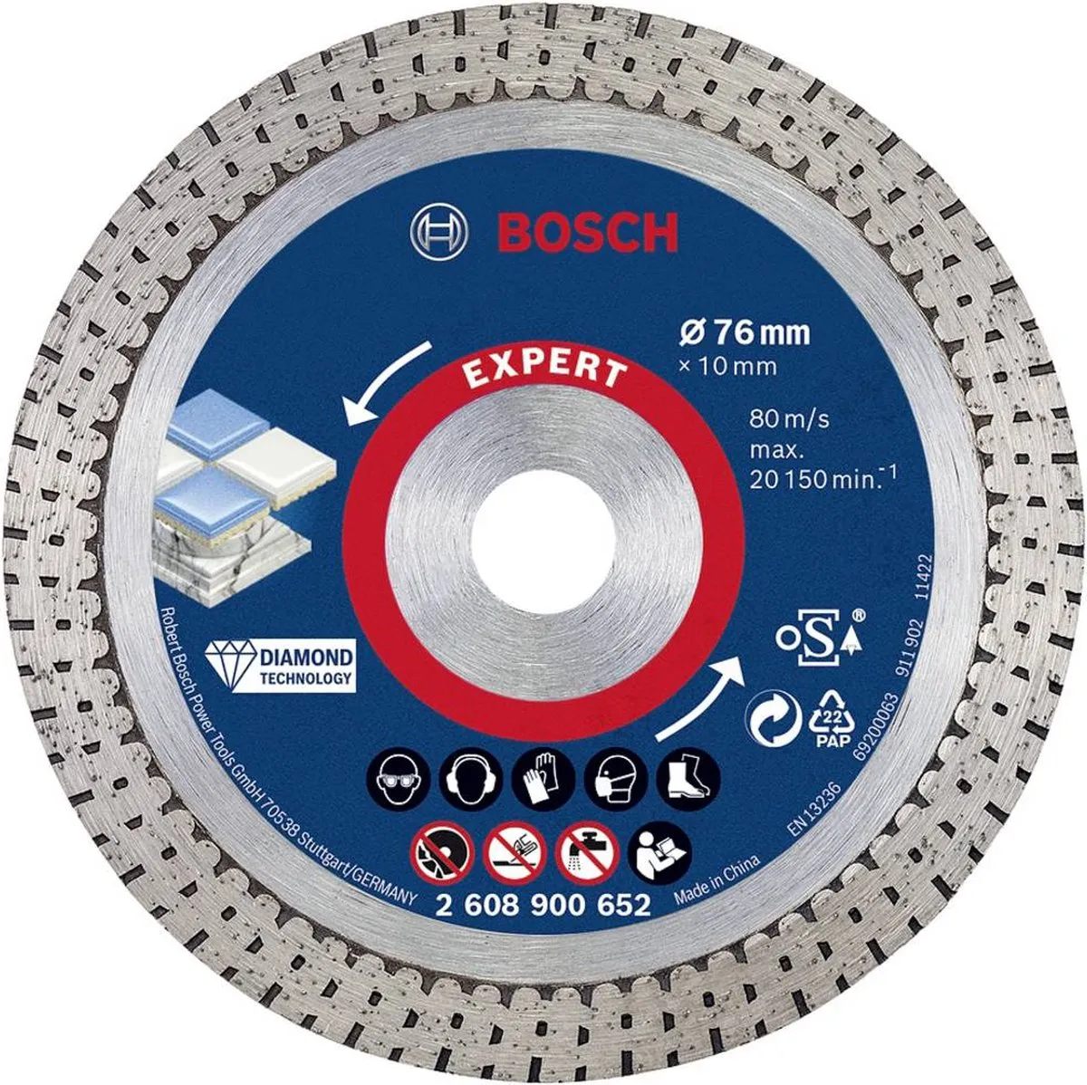 Bosch Accessories Bosch 06159975VC Doorslijpschijfset 1 stuk(s)