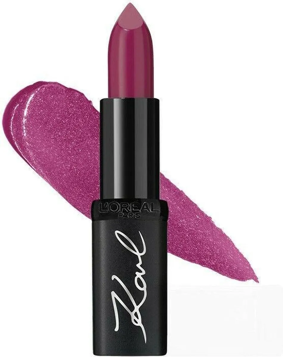 L'Oréal Paris X Karl Lagerfeld Lipstick 03 IroniK - Berry