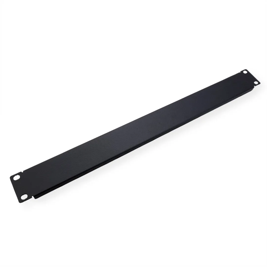 Roline 19-inch Blind Paneel 1U - Zwart - afbeelding 2 van 3