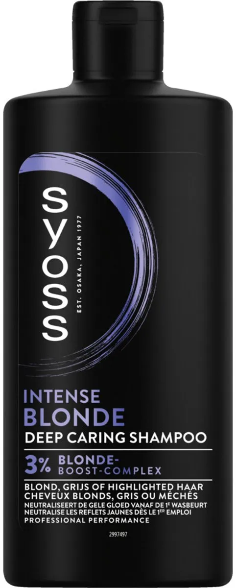 SYOSS Blond Shampoo 440ml - 12 Stuks